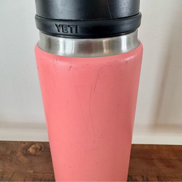 YETI Rambler 26 oz Bottle – Coral (Limited Edition, Well-Used) - Picture 4 of 5
